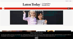 Desktop Screenshot of lutontoday.co.uk